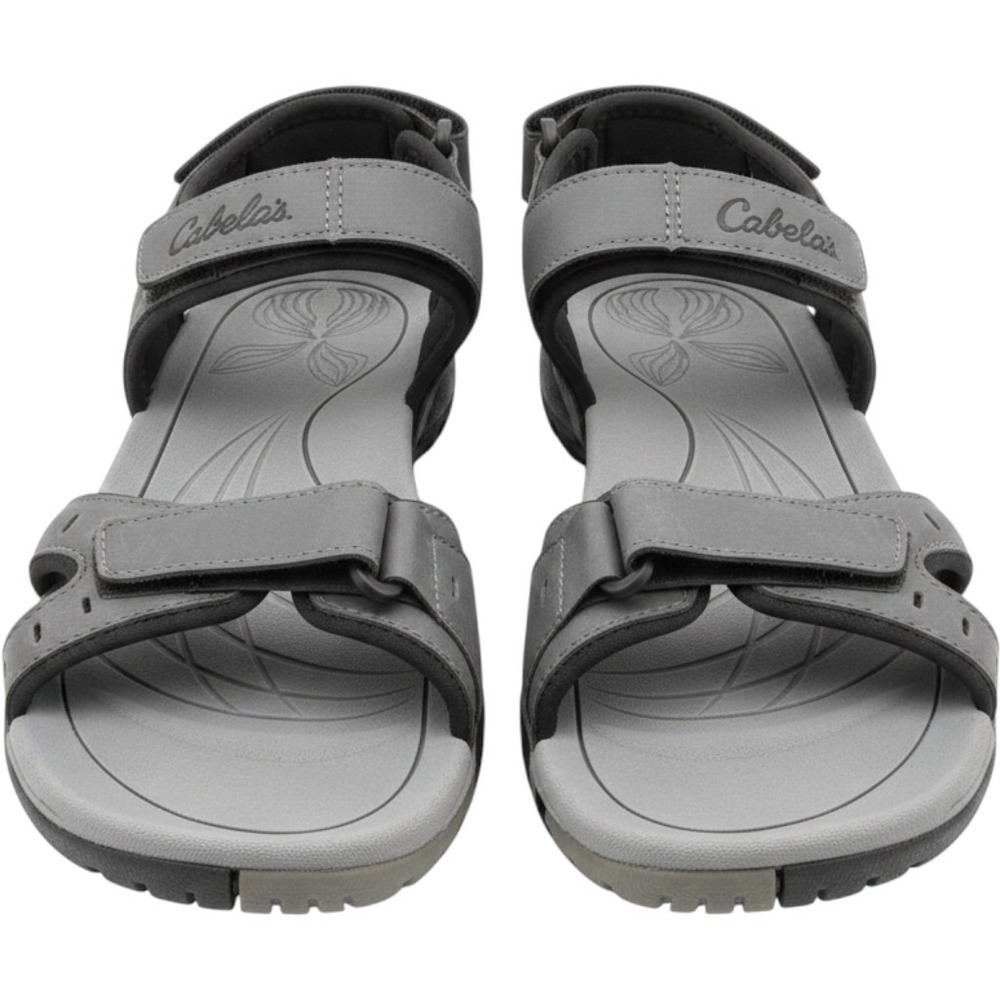 Cabela's Sport Sandals Women Size 10 Gray Adjustable Strap Hiking Outdoor